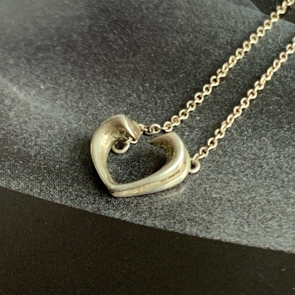 💝💝💝 Rare Tiffany & Co/ Paloma Picasso “tenderness heart ❤️ “ necklace - Picture 5 of 6